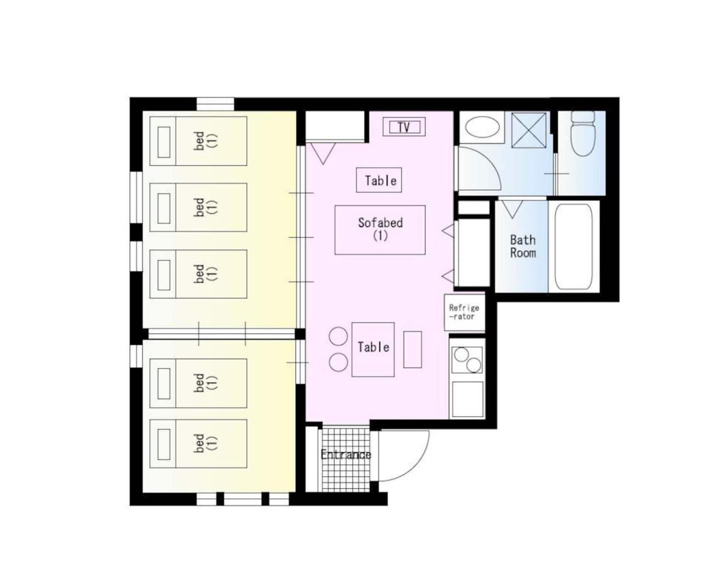 Lägenhet Prism Kamata Tokyo prefektur